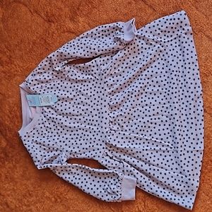 Cat & Jack Polka Dot Sweatshirt Dress